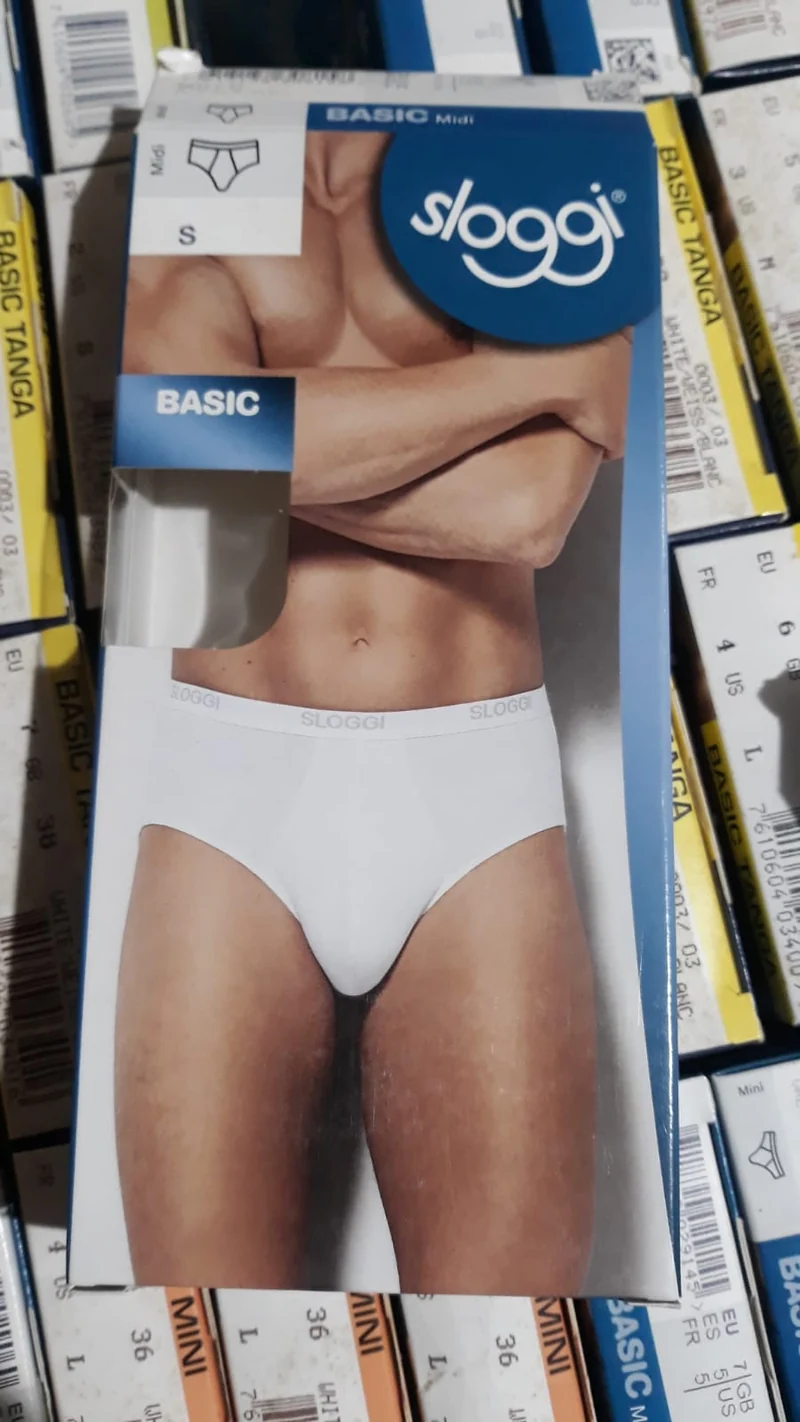 Intimo uomo Sloggi Men Basic Midi, due paia.. 400g.