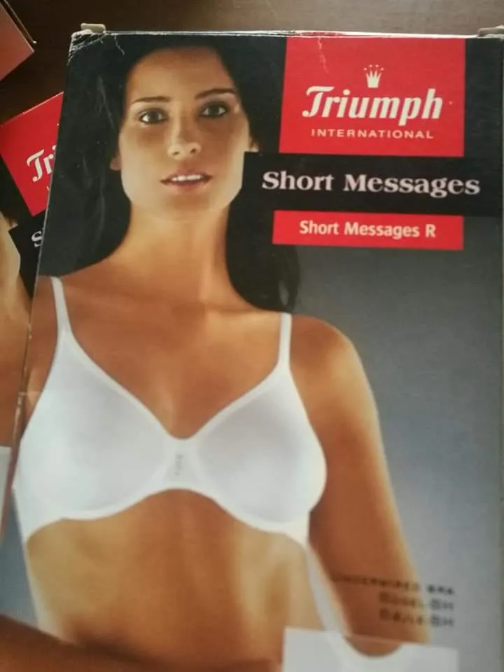 Reggiseno Triumph in vari modelli, ultimi pezzi. 150g.