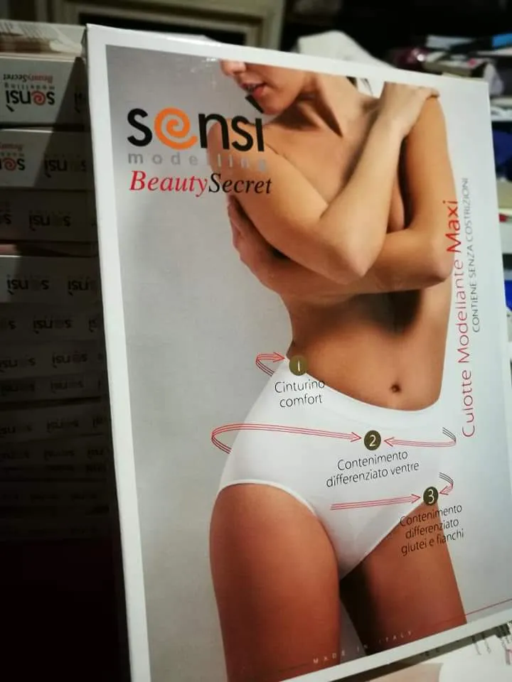 Culotte modellante Sensì Beauty Secret Maxi e Supermaxi a contenimento differenziato. 200g.