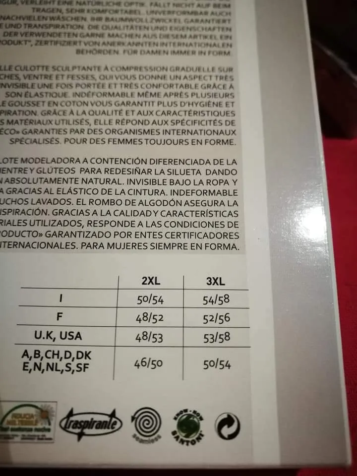 Culotte modellante Sensì Beauty Secret Maxi e Supermaxi a contenimento differenziato. 200g.