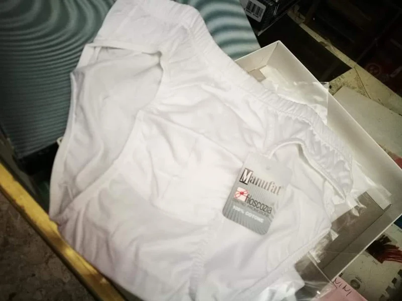 Intimo uomo Manufat in filo di scozia, slip mini e alto, 100g.