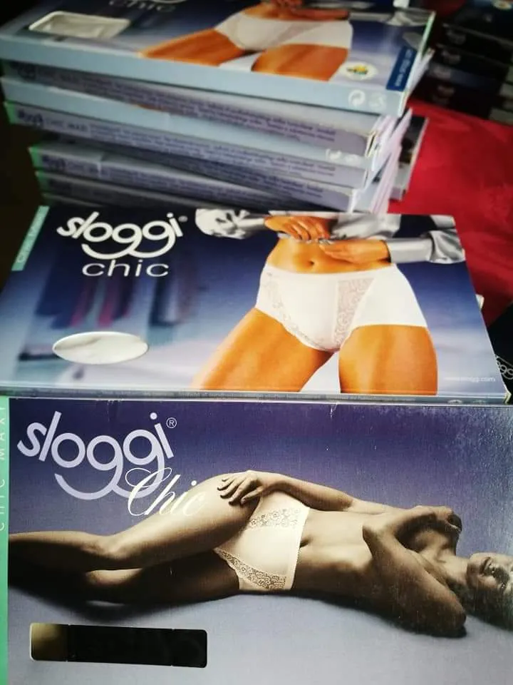 Sloggi Chic Maxi, mutanda nero o bianco, 100g..