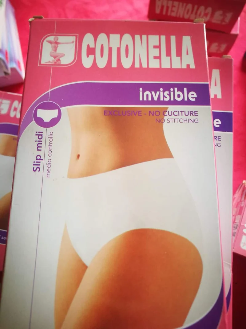 Intimo Cotonella. Slip Midi, Invisible, medio controllo.150g.