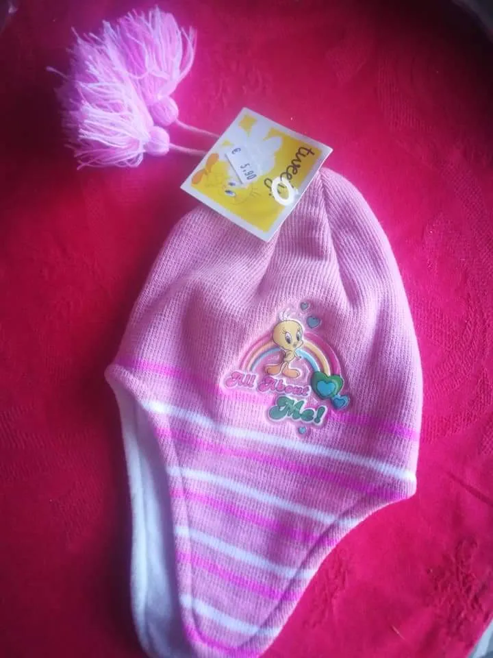 Cappellino di lana bimbo e bimba, 100g.