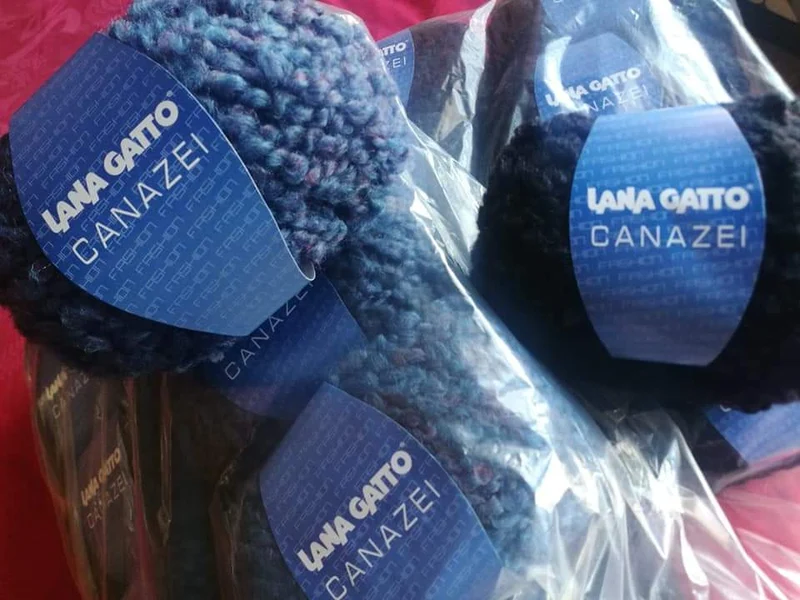 Canazei Gatto, filato moda caldo e facile da lavorare. Confezione da 500g.