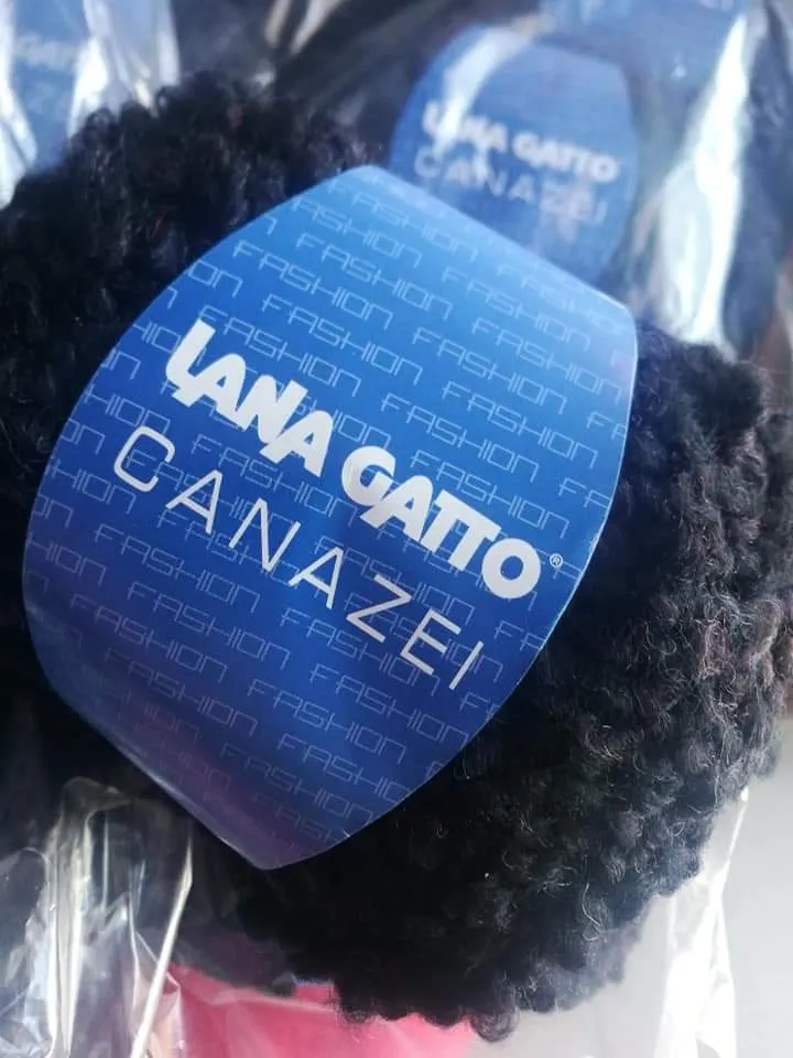 Canazei Gatto, filato moda caldo e facile da lavorare. Confezione da 500g.