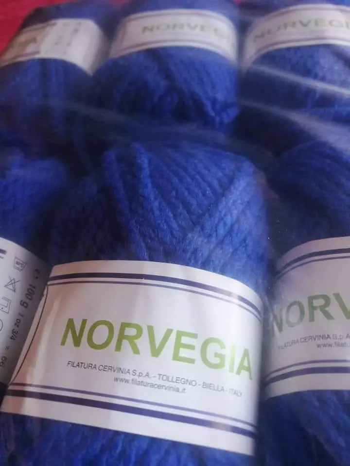 Norvegia Cervinia, misto lana, ferri 6. Confezione da 1kg.
