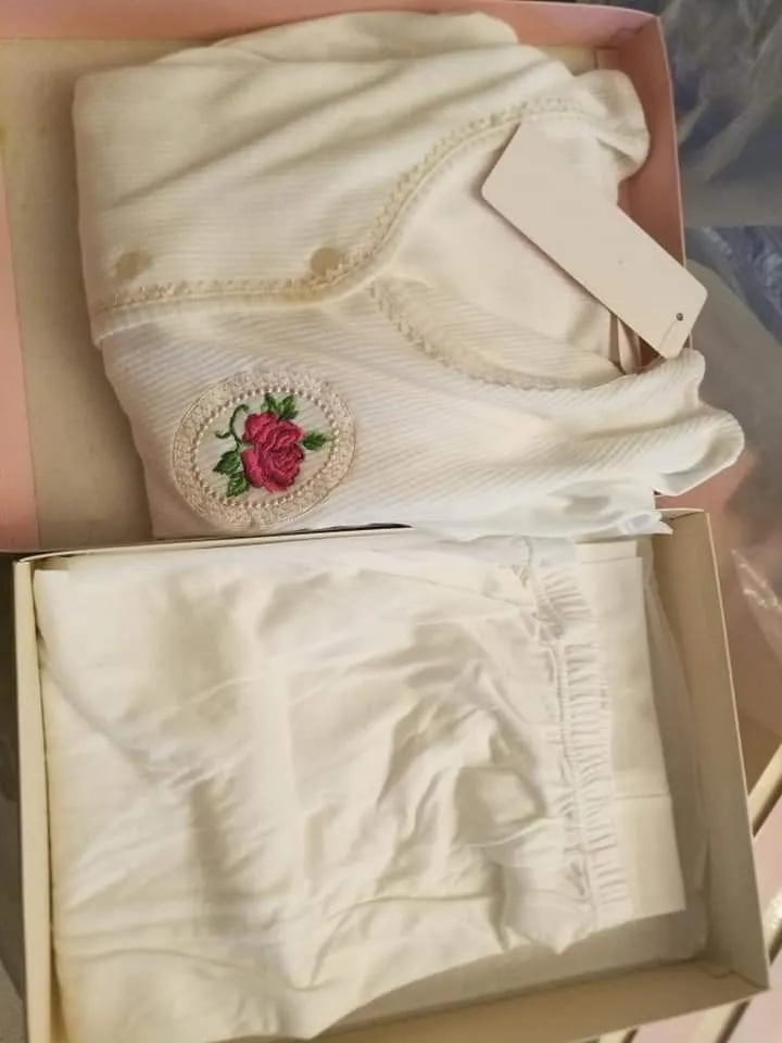 Pigiama donna in maglina Amarena, 900g.