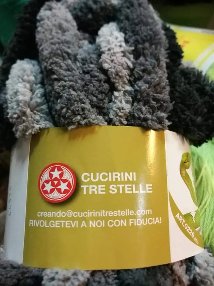 Anaconda Cucirini 3 Stelle un filato da lavorare anche con le mani., 1kg.
