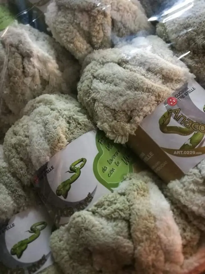 Anaconda Cucirini 3 Stelle un filato da lavorare anche con le mani., 1kg.