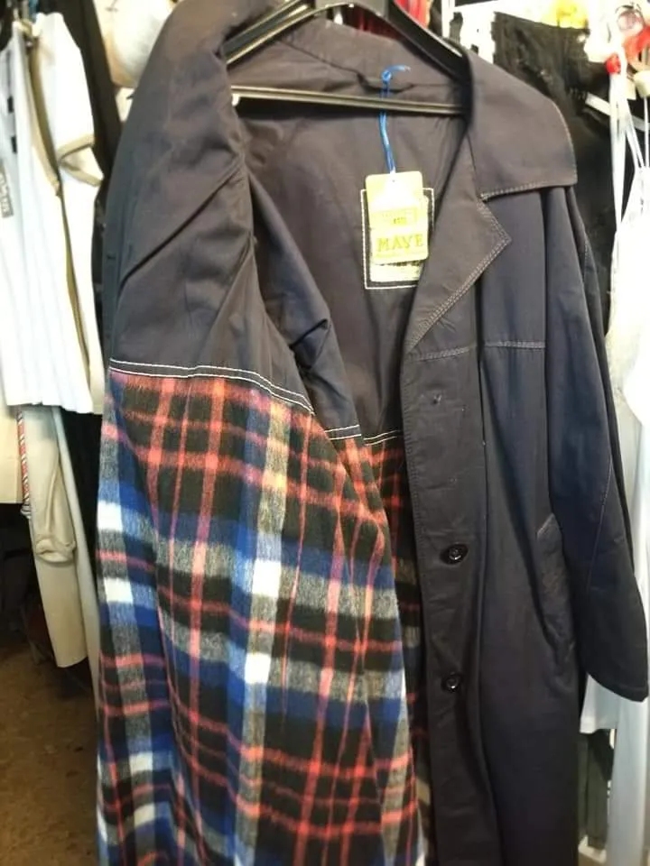Impermeabile vintage, anni sessanta, 2kg.