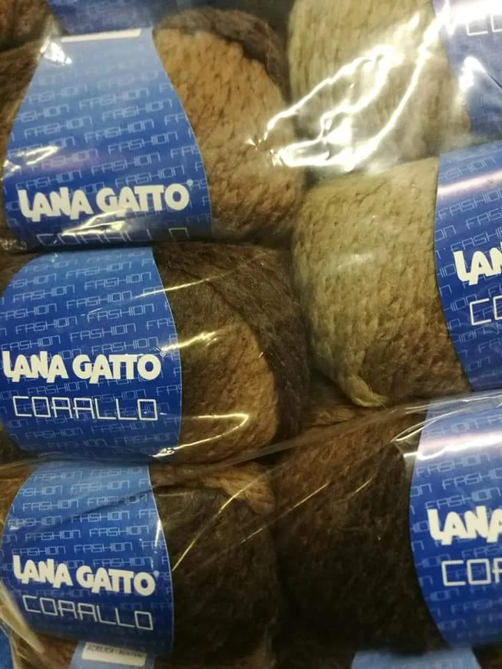 Filato moda fantasia Corallo, 500g.