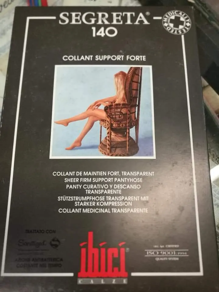 Collant IBICI Segreta a compressione graduata, 140 den, 100g.