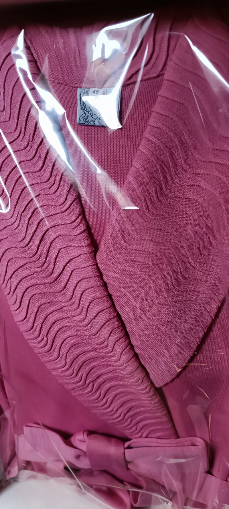 Vestaglia elegante donna Caterina, rosa o celeste, 600g.