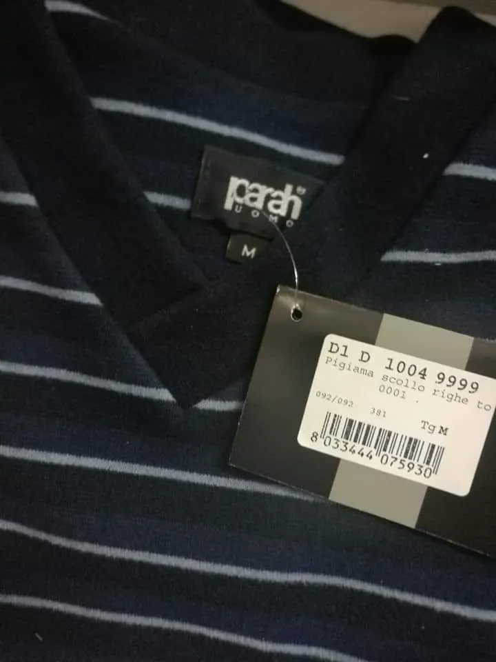 Pigiama uomo Parah, 800g.