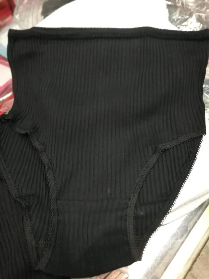 Culotta donna in cotone a costine Adriana, tre pezzi, 100g.