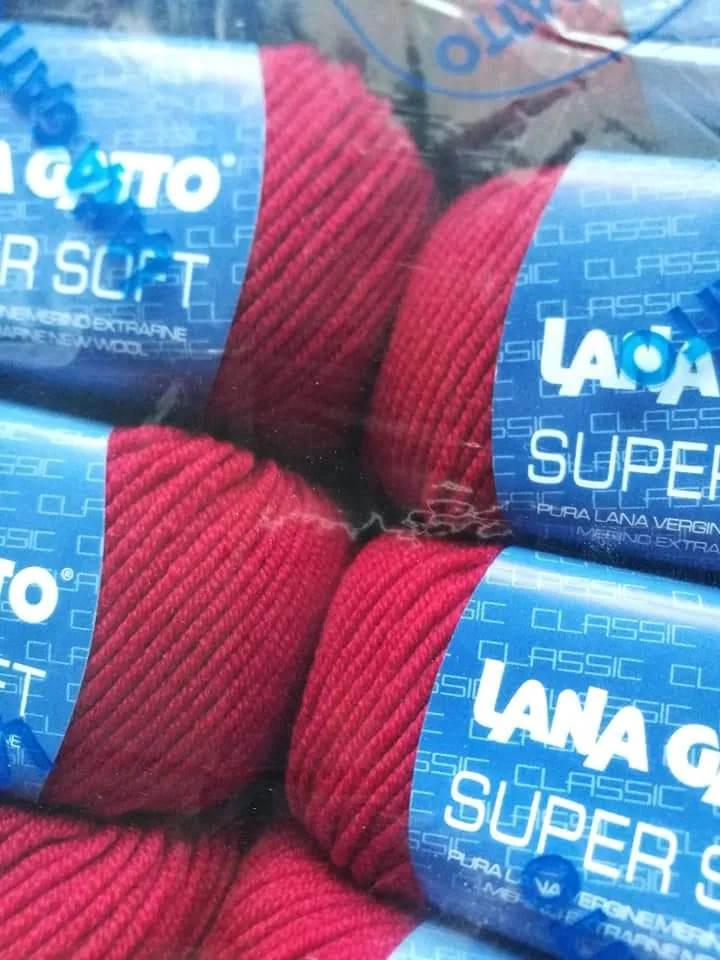 Pura lana Super Soft Gatto, confezione da 500g.