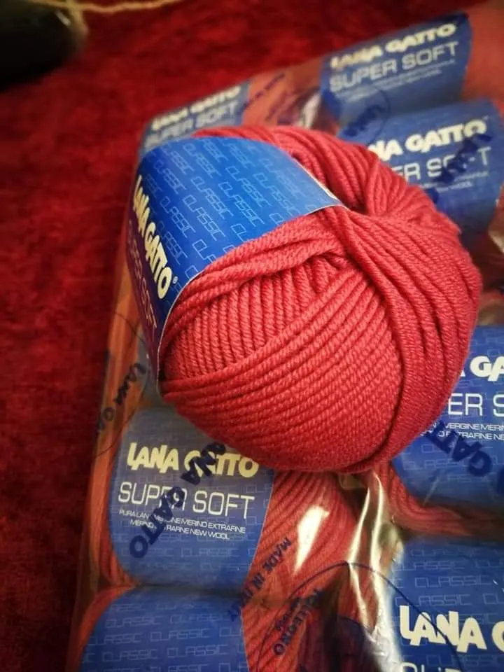 Pura lana Super Soft Gatto, confezione da 500g.