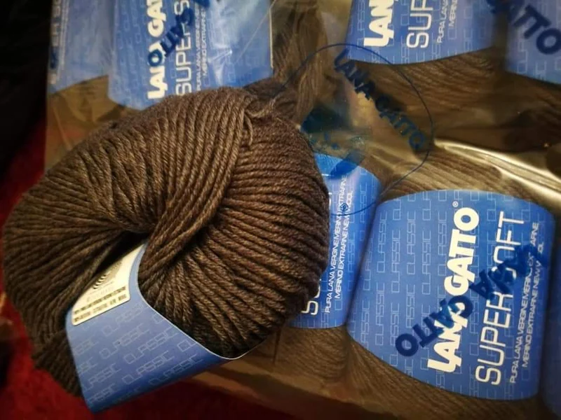 Pura lana Super Soft Gatto, confezione da 500g.