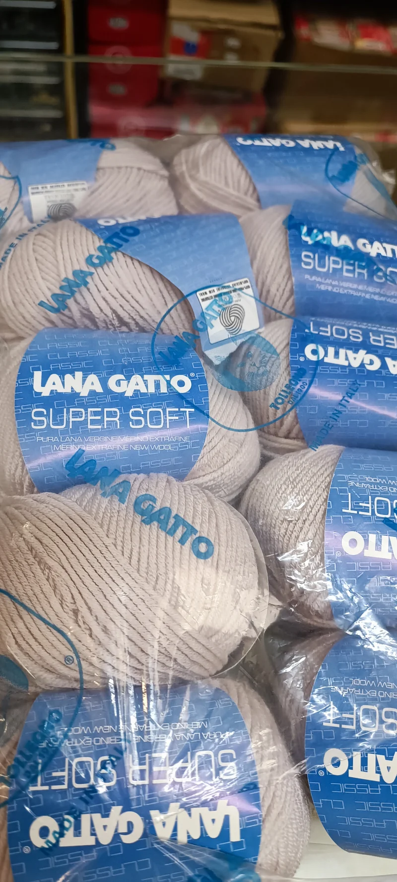 Pura lana Super Soft Gatto, confezione da 500g.