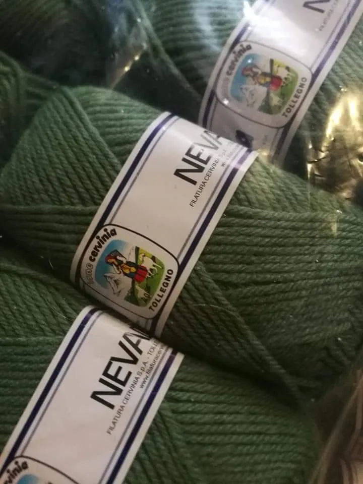 Misto lana Nevada della Cervinia, ferri 4, 125 m a gomitolo. Confezione da 500g.