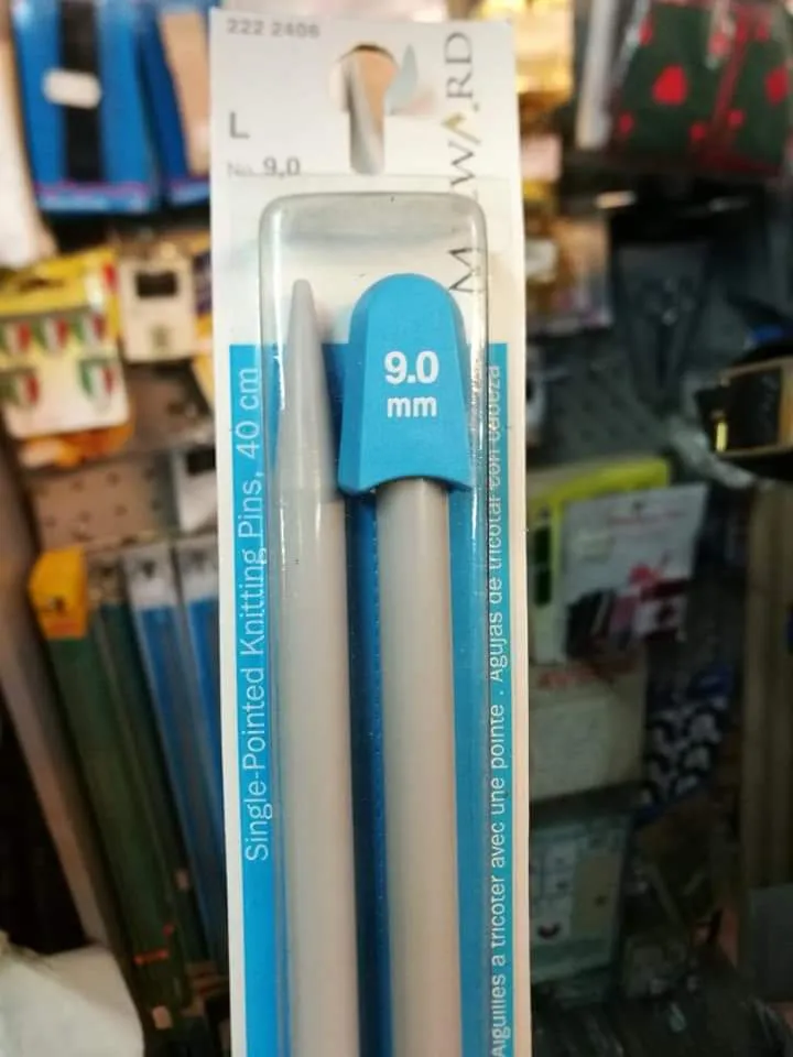 Ferri per maglia, cm 40, 50g.