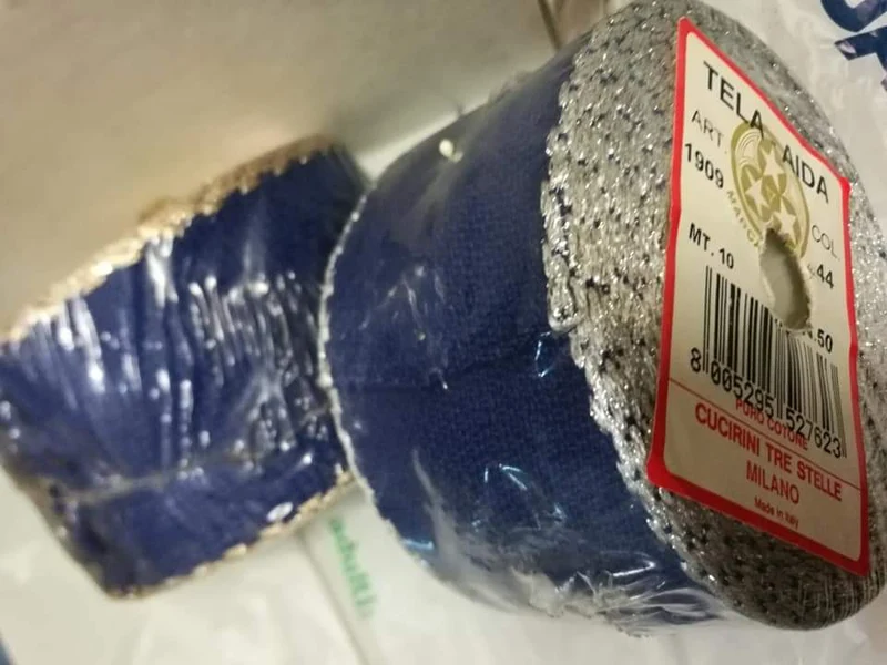 Rotolo di Tela Aida Cucirini di 10 m, 100g