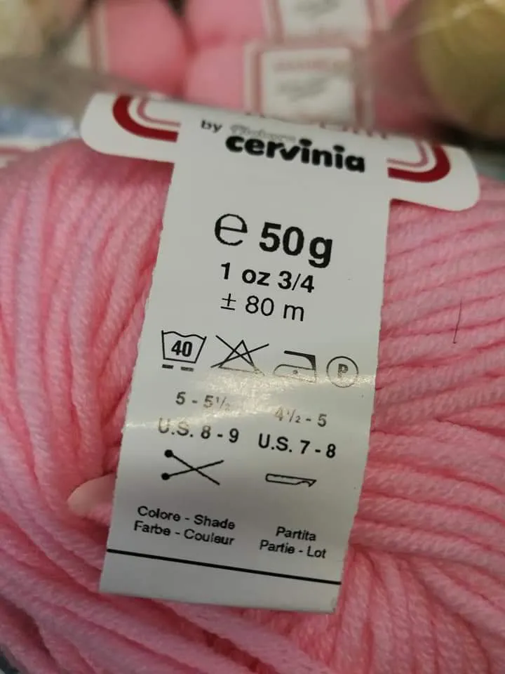 Lana merino millefili Mambo Fibre Nobili Cervinia, confezione da 500g.