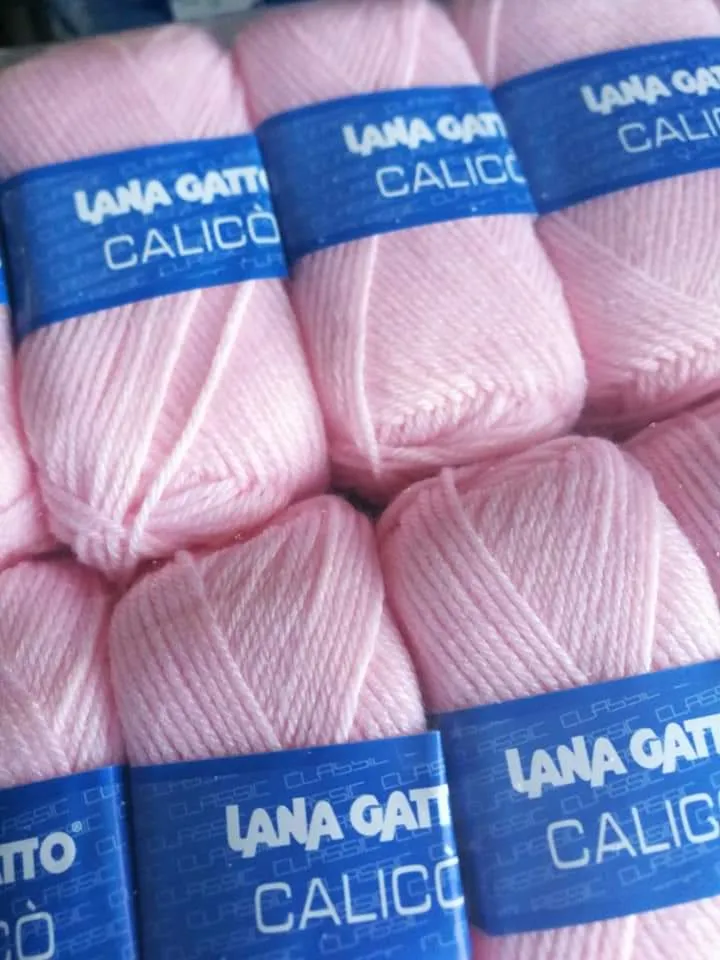 Misto lana Calicò della Gatto in gomitoli, confezione da 500g.
