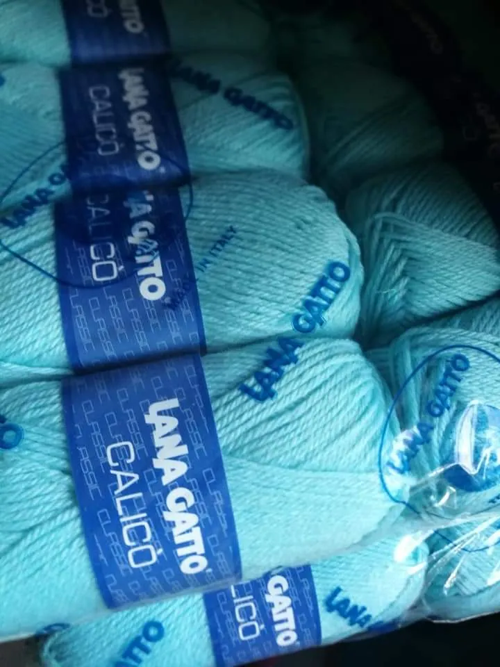 Misto lana Calicò della Gatto in gomitoli, confezione da 500g.