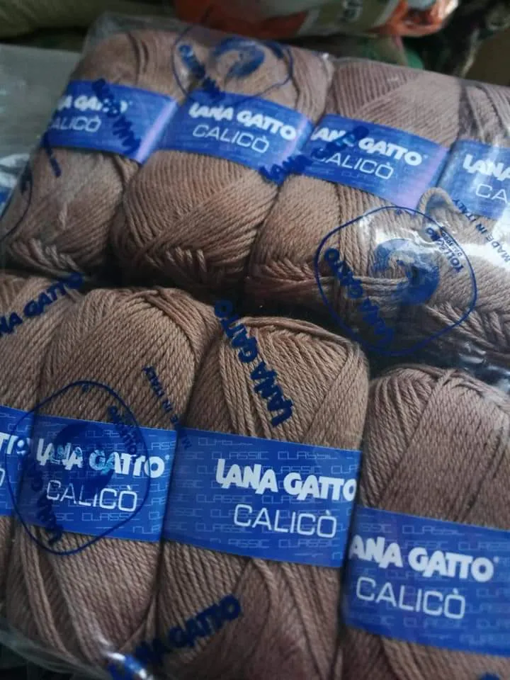 Misto lana Calicò della Gatto in gomitoli, confezione da 500g.