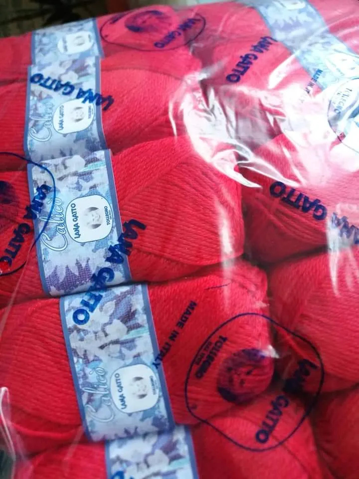Misto lana Calicò della Gatto in gomitoli, confezione da 500g.