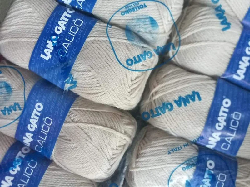 Misto lana Calicò della Gatto in gomitoli, confezione da 500g.