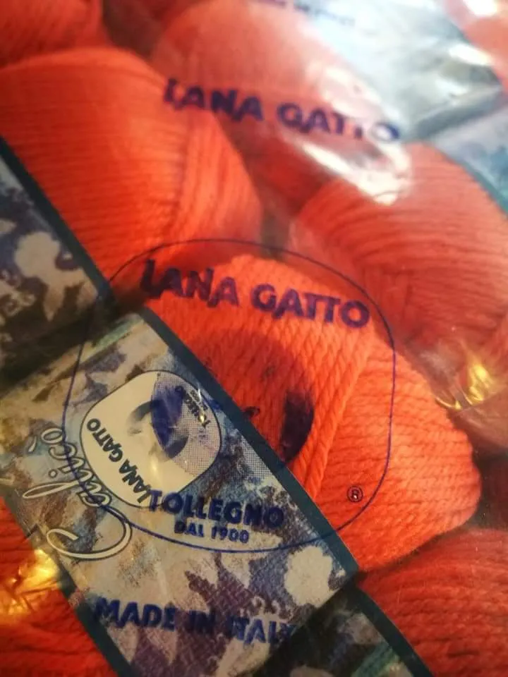 Misto lana Calicò della Gatto in gomitoli, confezione da 500g.