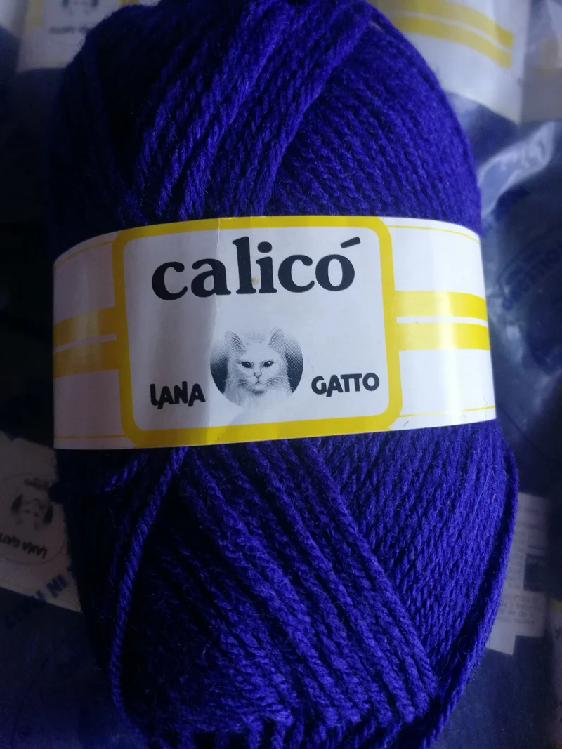 Misto lana Calicò della Gatto in gomitoli, confezione da 500g.