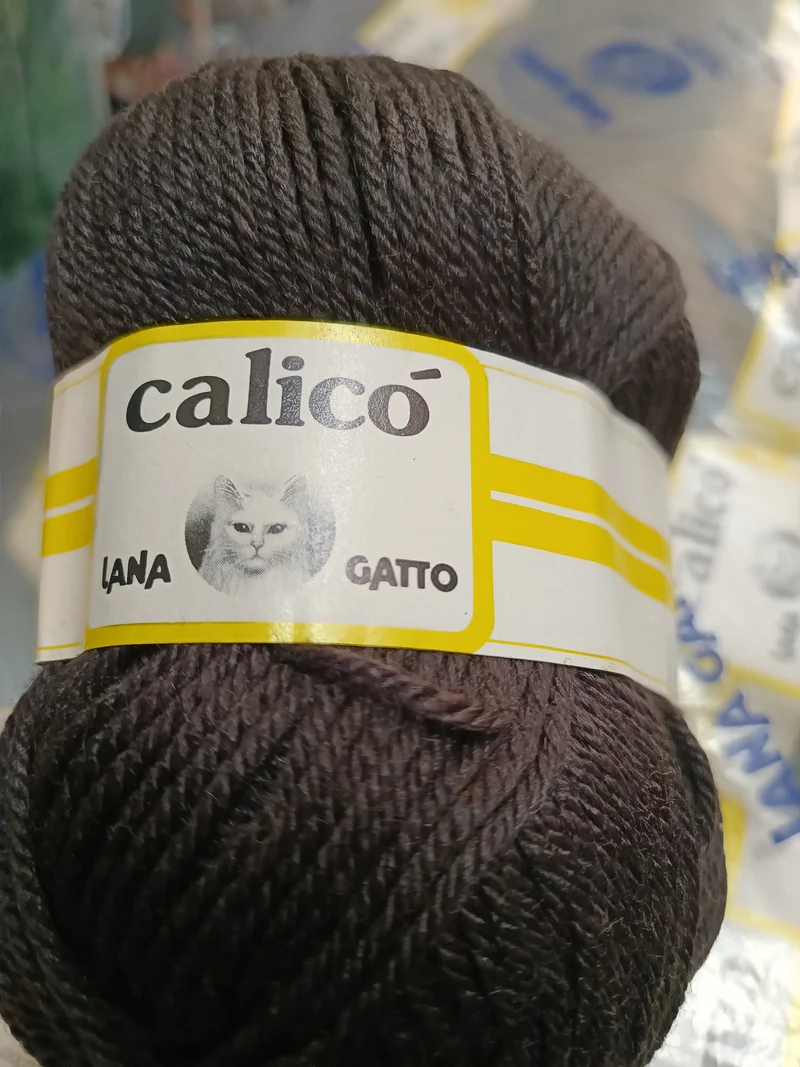 Misto lana Calicò della Gatto in gomitoli, confezione da 500g.