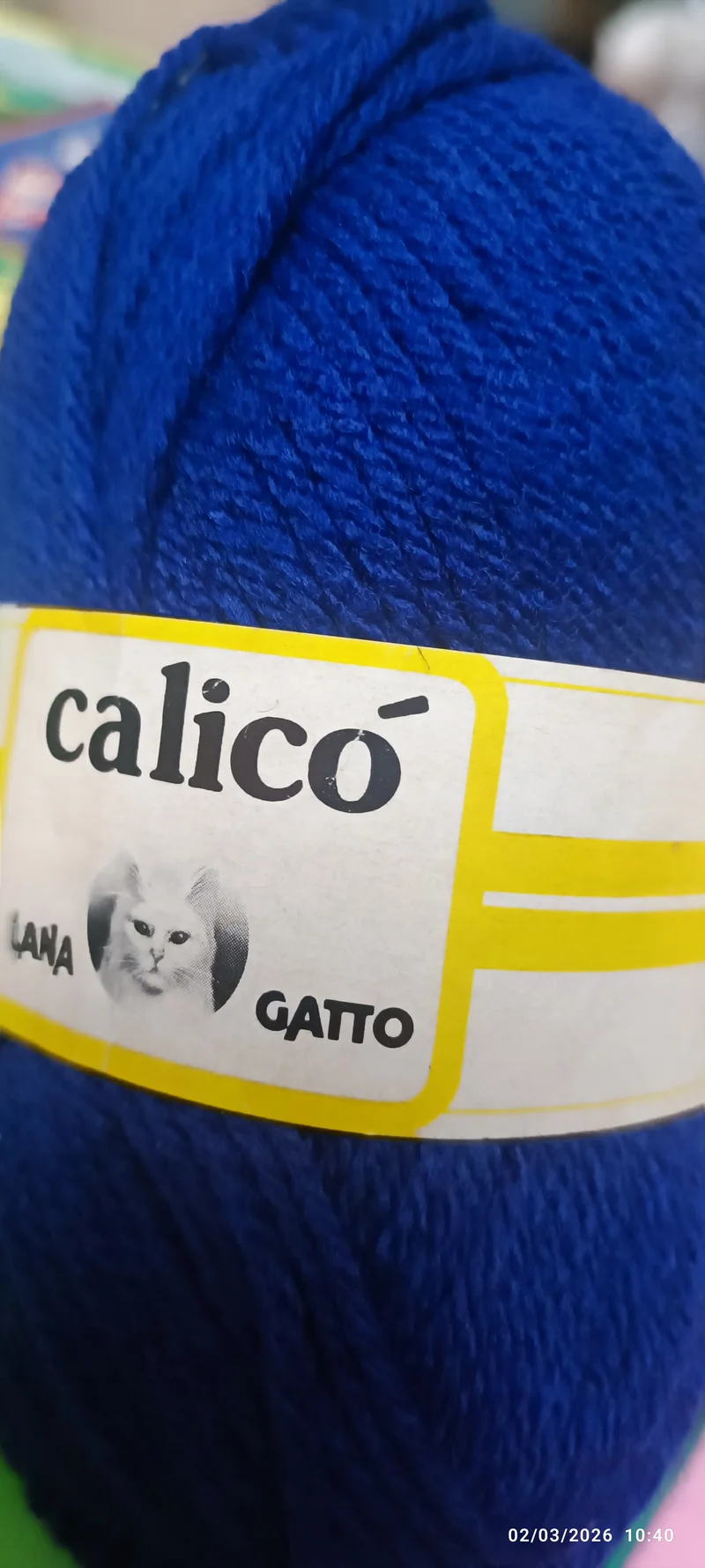 Misto lana Calicò della Gatto in gomitoli, confezione da 500g.