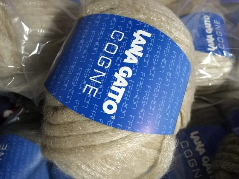 Filato moda elegante per capi fashion, Cogne Gatto, confezione da 500g.