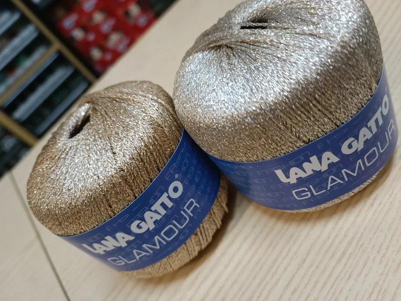Lurex in gomitoli della Gatto, 25g.