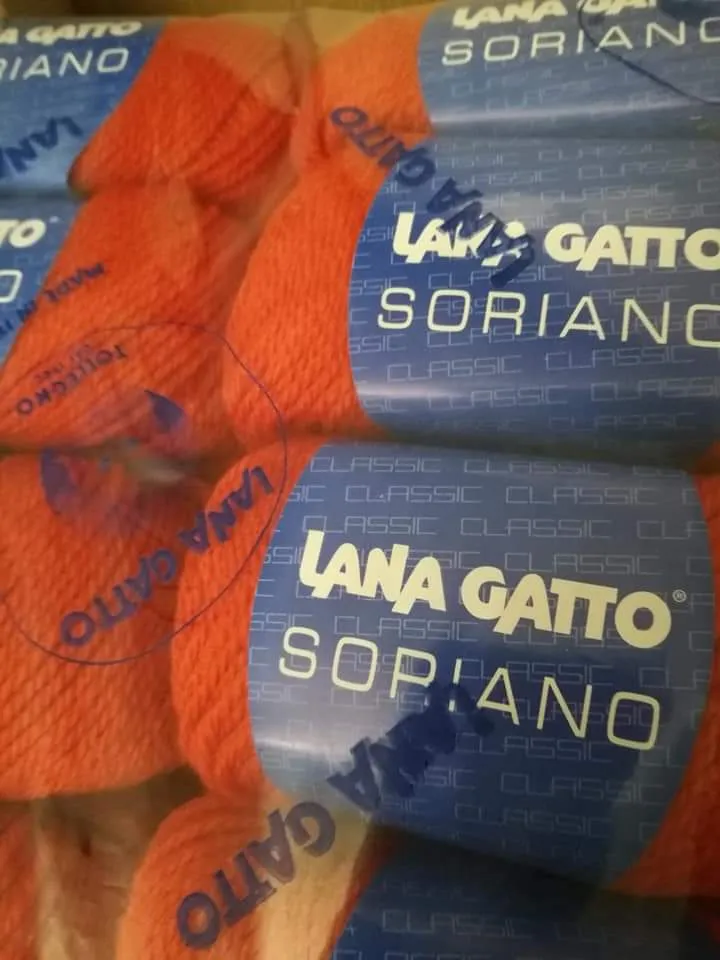Soriano Lana Gatto, misto lana(70%) in gomitoli, confezione da 500g.