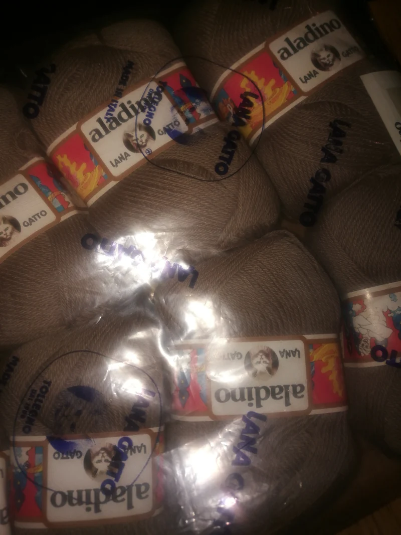 Aladino misto lana a gomitoli, confezione da 500g.