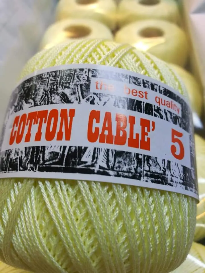 Puro cotone ISPE n5 gomitolo da 50 g.