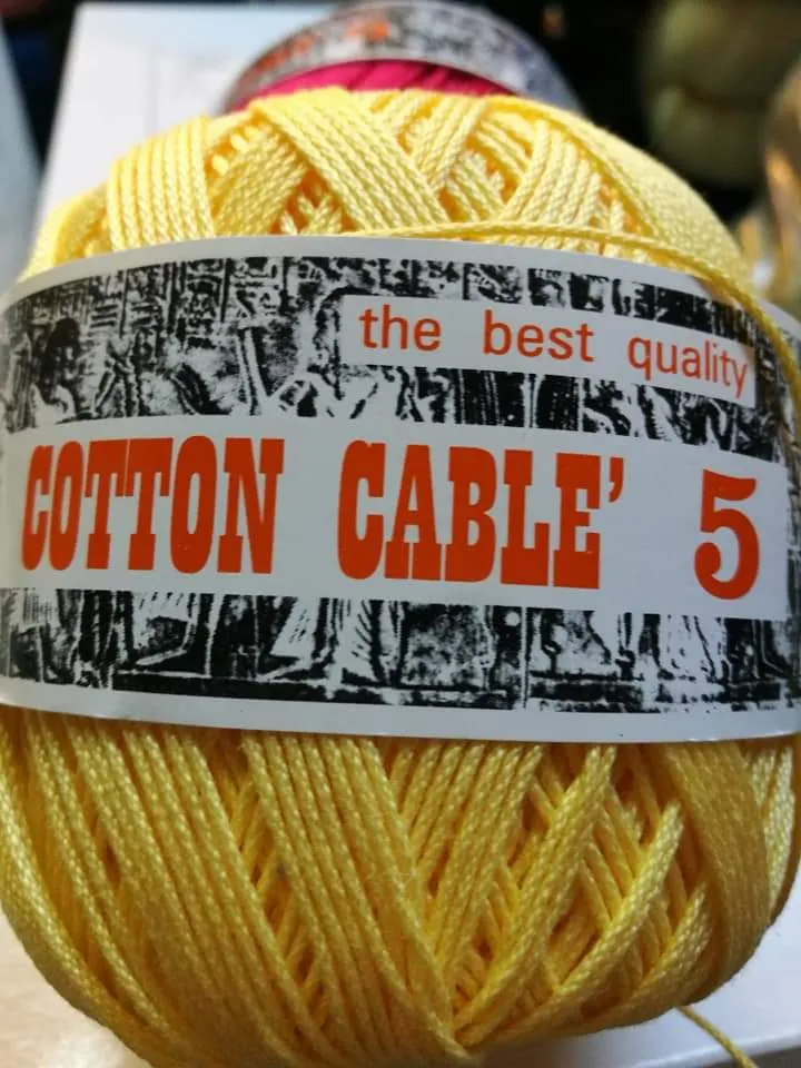 Puro cotone ISPE n5 gomitolo da 50 g.