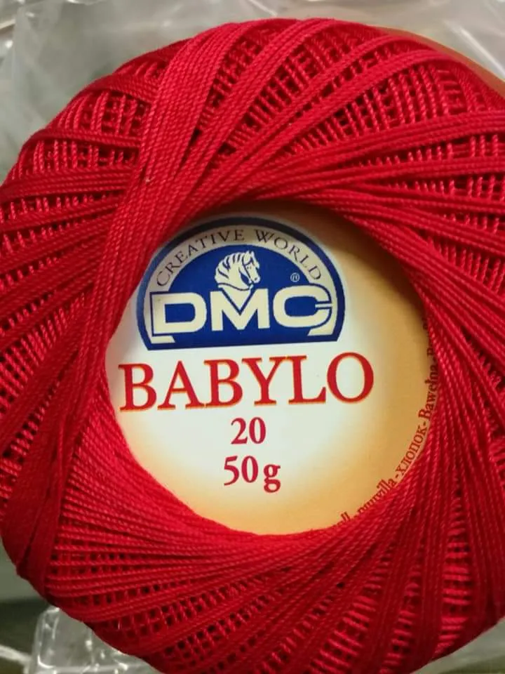 Cotone filo di Scozia n 20, miscellanea di 300 g.
