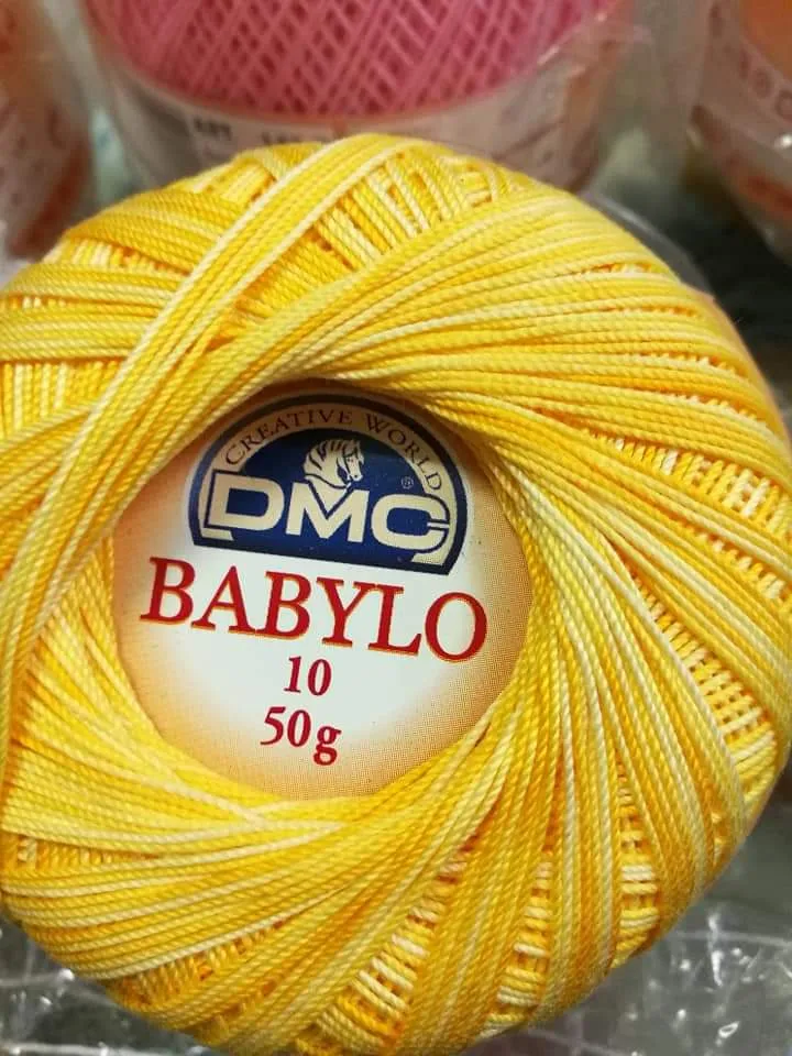 Cotone filo di Scozia Babylo n10, 20, 30 e 50 miscellanea di 300 g.