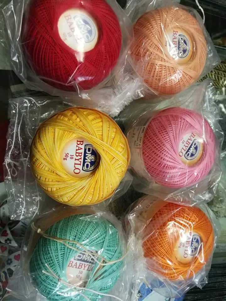 Cotone filo di Scozia Babylo n10, 20, 30 e 50 miscellanea di 300 g.