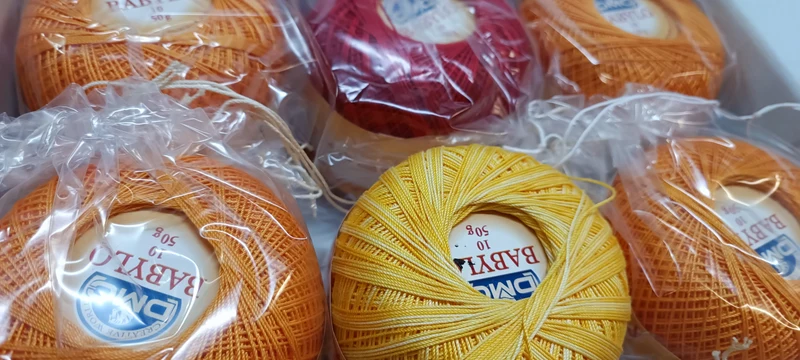 Cotone filo di Scozia Babylo n10, 20, 30 e 50 miscellanea di 300 g.