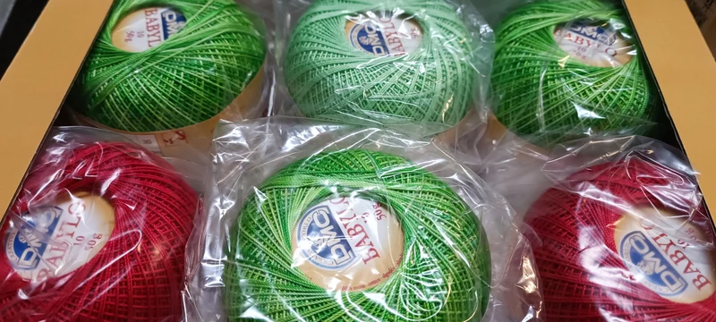 Cotone filo di Scozia Babylo n10, 20, 30 e 50 miscellanea di 300 g.