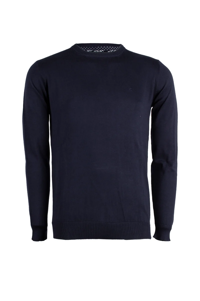 Pullover girocollo uomo in puro cotone Coveri