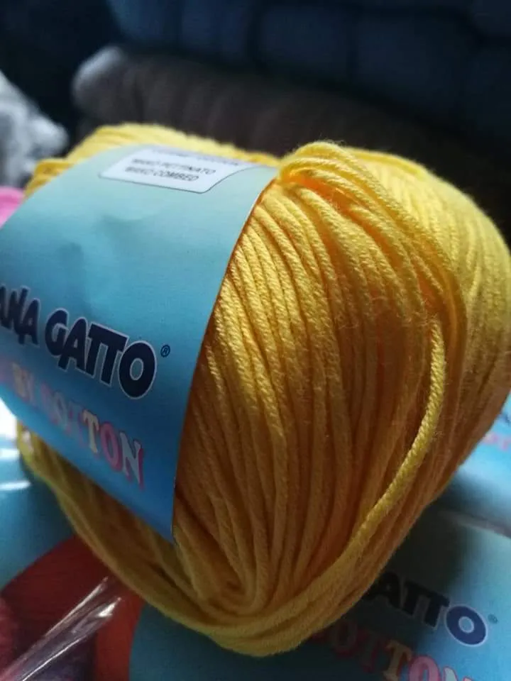 Baby Cotton, puro cotone tortora chiaro della Lana Gatto, ideale per confezioni da neonato. 500g
